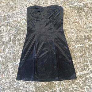 Altar'd State Black Strapless Dress